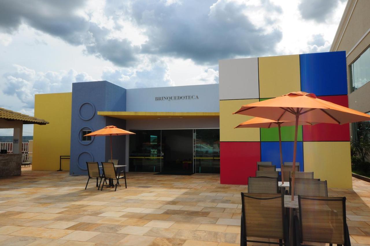 Lacqua Diroma Hotel Com Parque Aquatico 24 Horas Caldas Novas Exterior foto