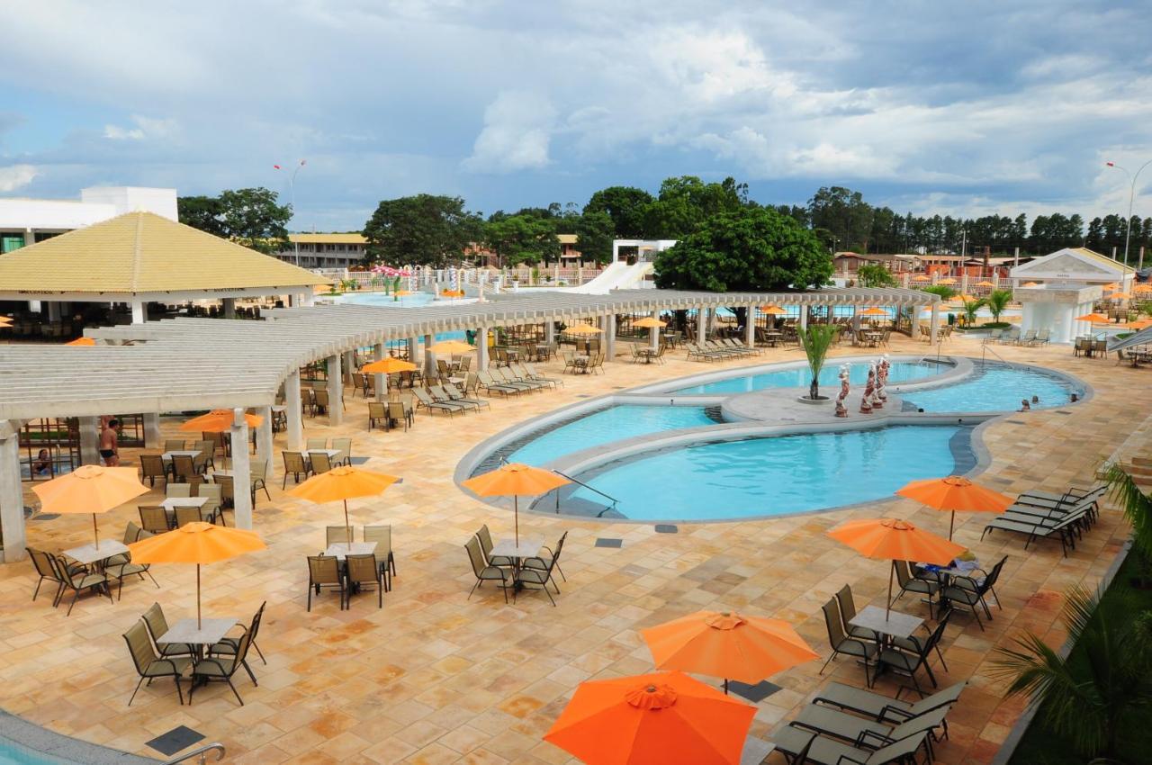 Lacqua Diroma Hotel Com Parque Aquatico 24 Horas Caldas Novas Exterior foto